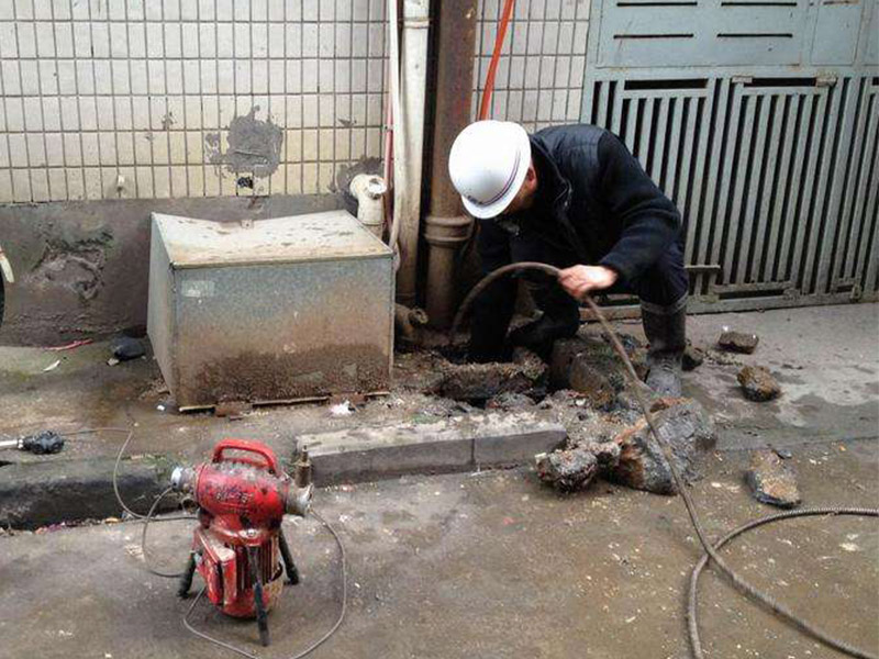 新荣疏通下水道-洗菜池疏通